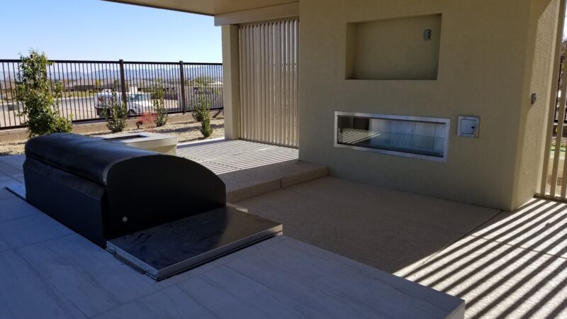 Outdoor Fireplace