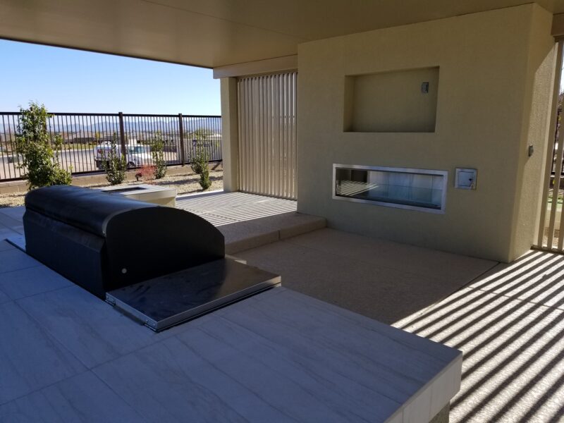 Outdoor Fireplace