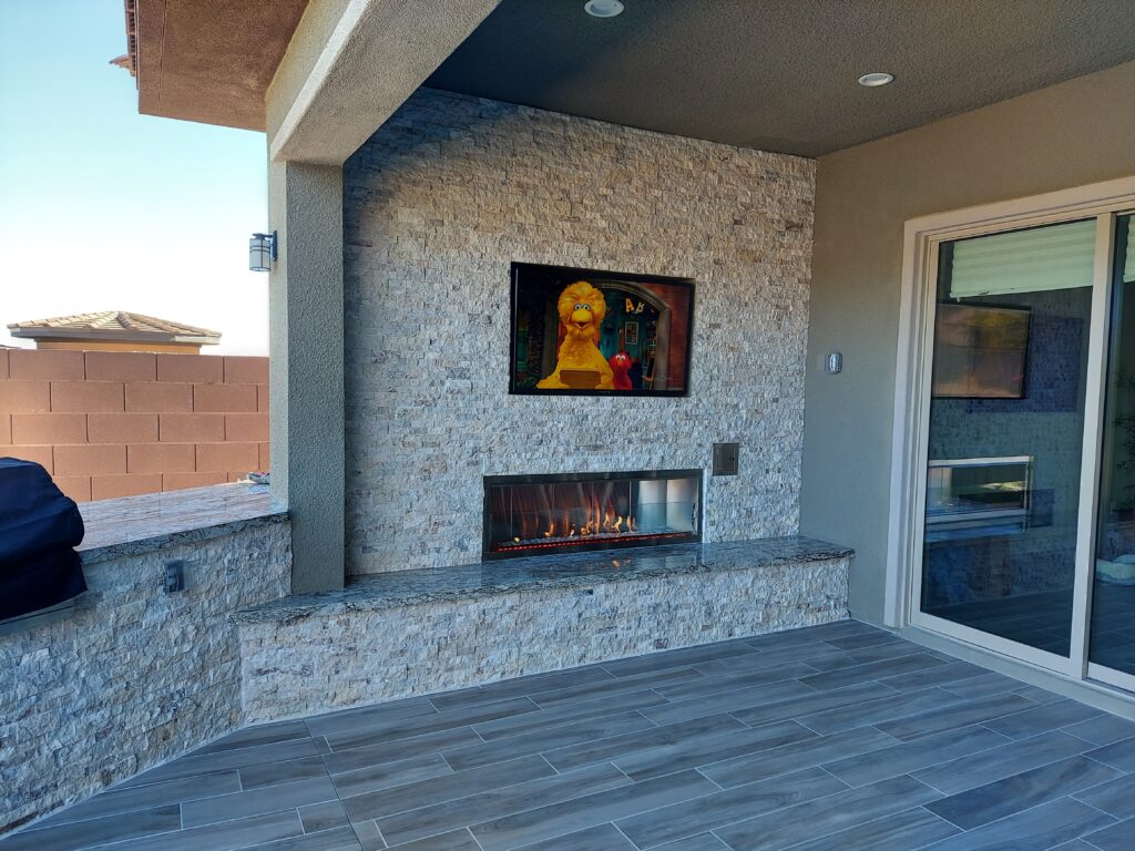 Outdoor Fireplace