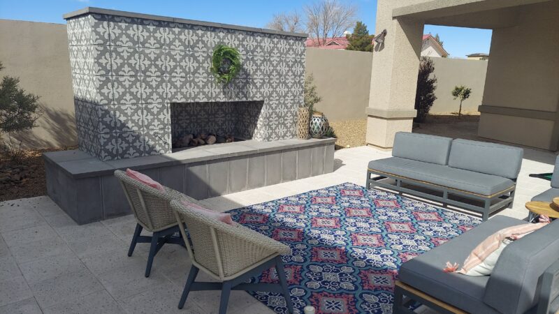 Outdoor Fireplace