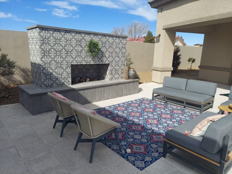 Outdoor Fireplace