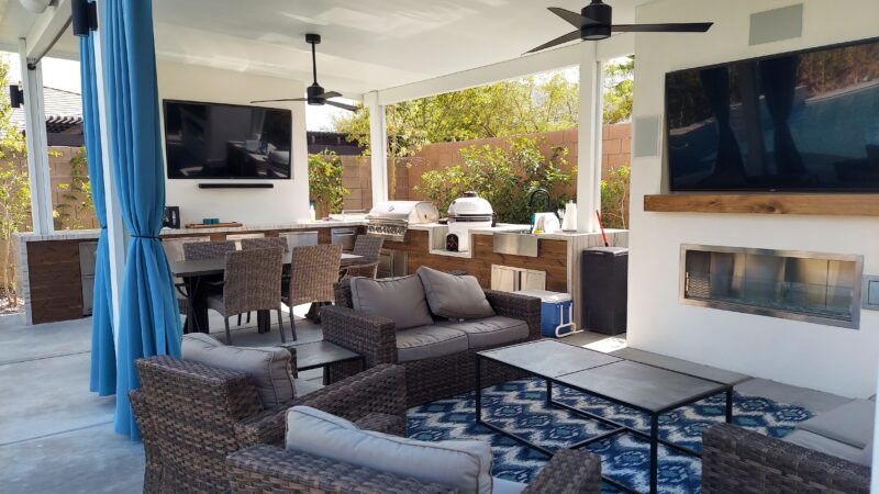 Outdoor Fireplace