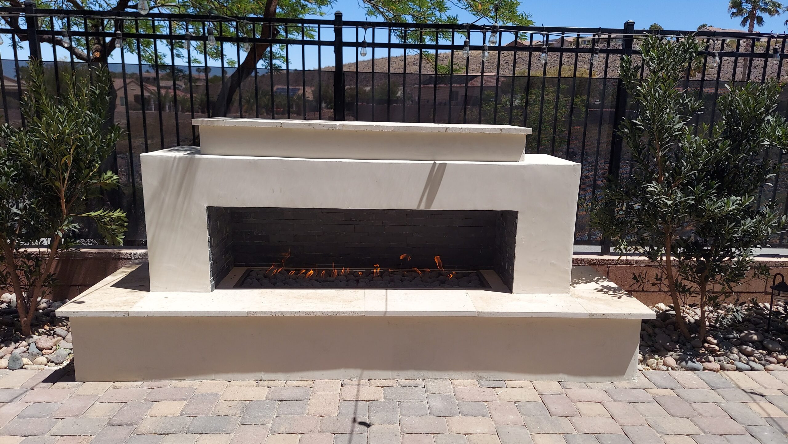 Outdoor Fireplace