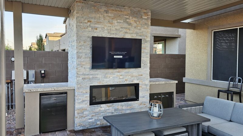 Outdoor Fireplace