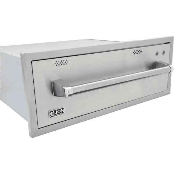 Lion warming drawer