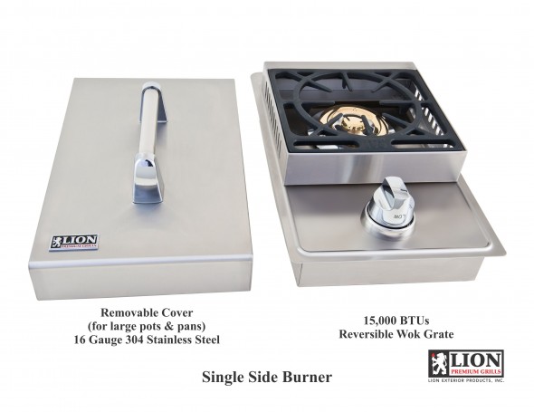 Lion Single Side Burner — Liquid Propane (L6247)