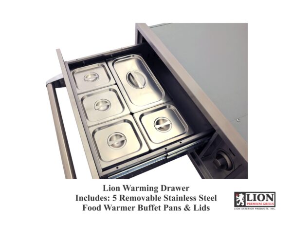 Lion Warming Drawer
