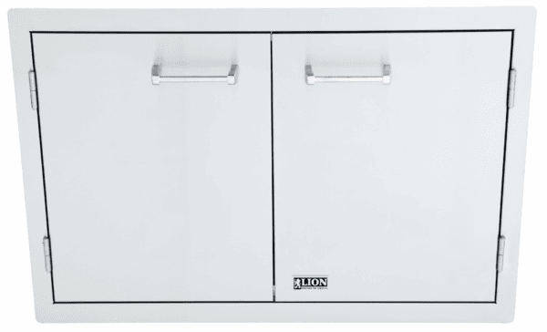 Lion Double Door with Towel Rack (L3322) - Image 2
