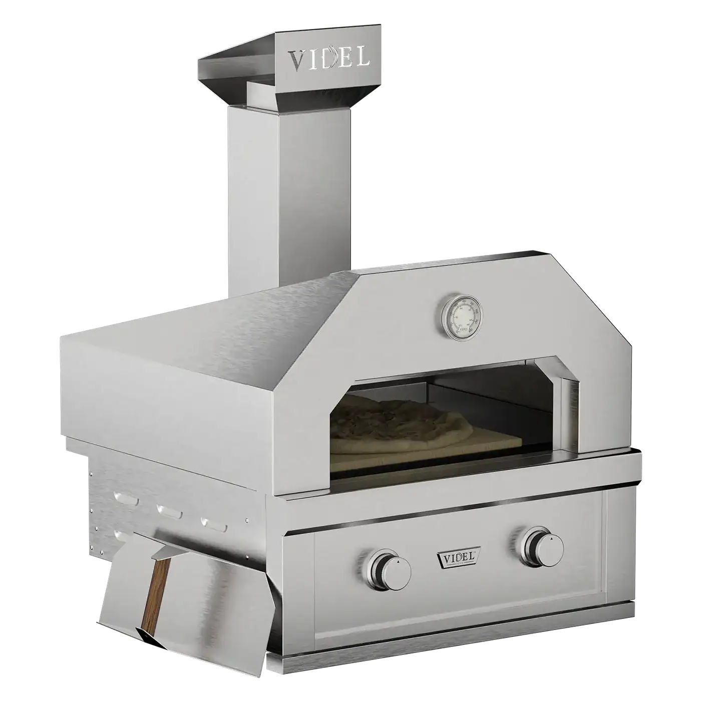 Videl USA built-in griddle for an outdoor kitchen