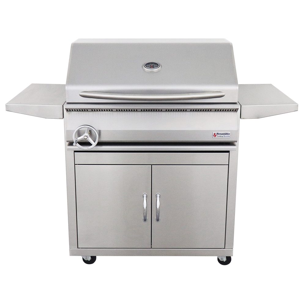 RCS 32" Premier Built-In Charcoal Grill - RJCC32A - Image 5