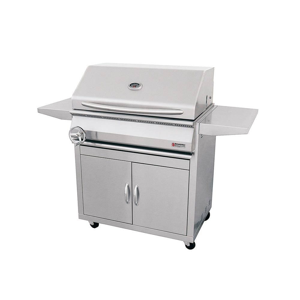 RCS 32" Premier Built-In Charcoal Grill - RJCC32A - Image 6