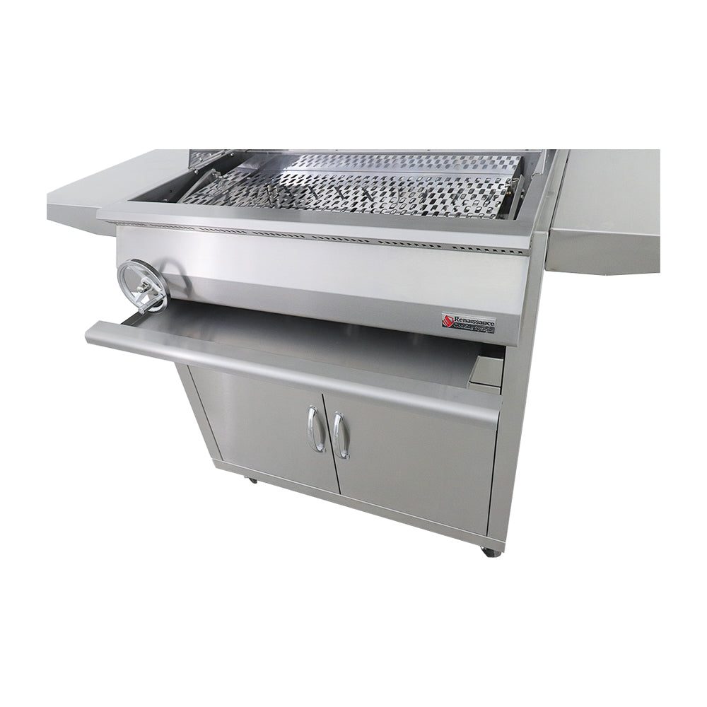RCS 32" Premier Built-In Charcoal Grill - RJCC32A - Image 17
