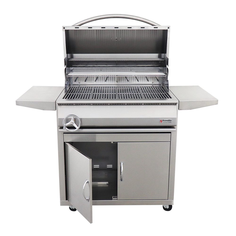 RCS 32" Premier Built-In Charcoal Grill - RJCC32A - Image 9