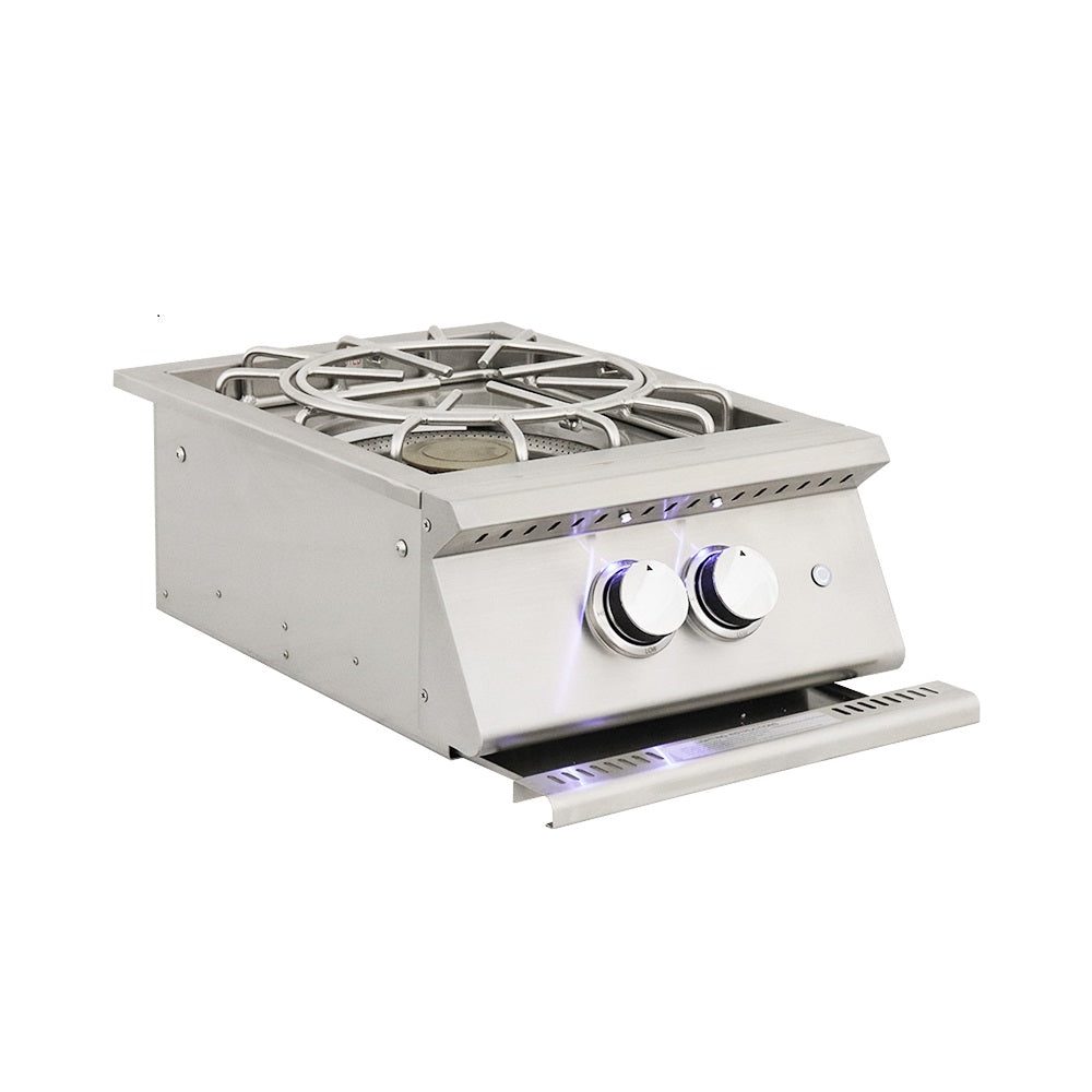 RCS Premier Pro Burner w/ LED Lights - RJCSB3AL - Propane (LP) - Image 5