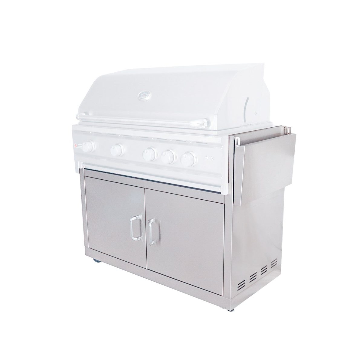 RCS Freestanding Grill Cart for 38" Cutlass Elite / Pro Grills - RONKC - Image 8