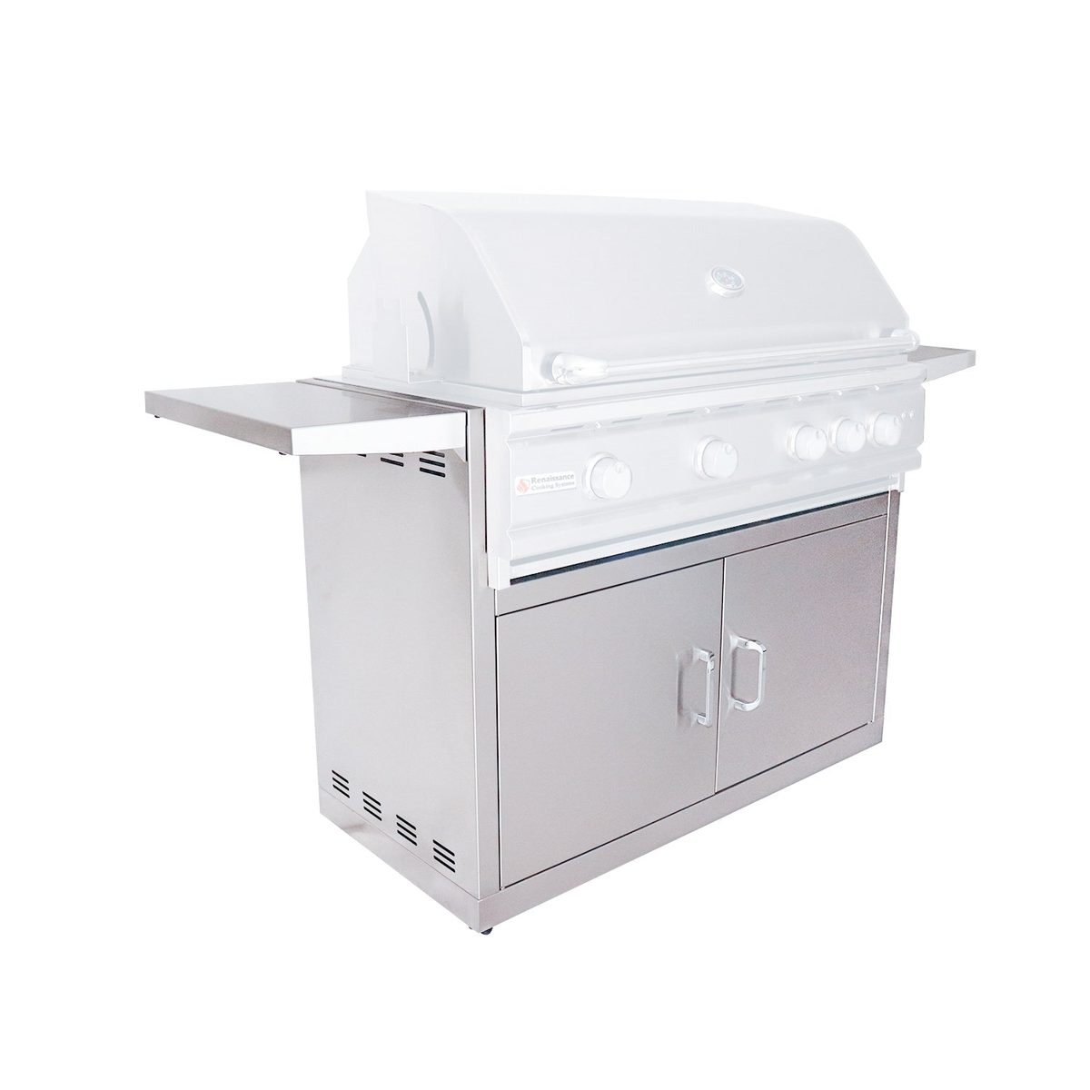 RCS Freestanding Grill Cart for 38" Cutlass Elite / Pro Grills - RONKC - Image 9