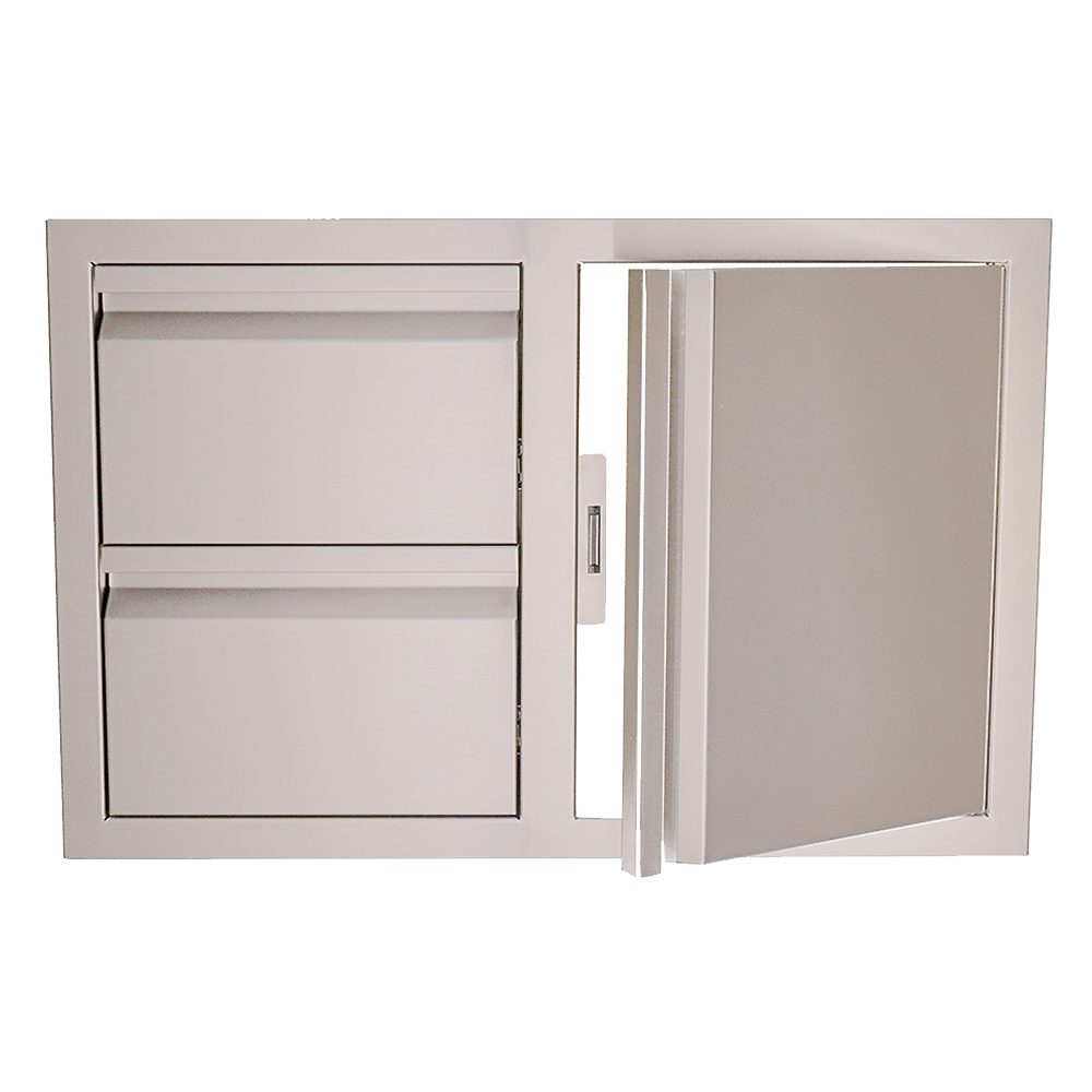 RCS Double Drawers w/ Single Door - VDC1SC - Image 5