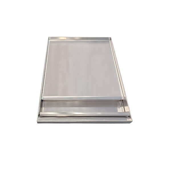 RCS Dual Plate Stainless Steel Griddle - RSSG4