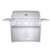 RCS 38" Cutlass Pro Freestanding Grill - RON38B CK w/ Cart & Gas Kit - Propane (LP)