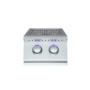 RCS Premier Double Side Burner w/ LED Lights - RJCSSBL - Propane (LP)