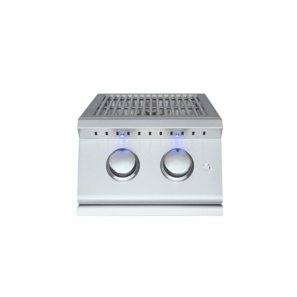 RCS Premier Double Side Burner w/ LED Lights - RJCSSBL - Propane (LP)