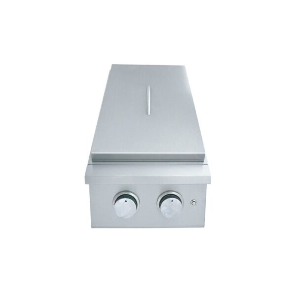 RCS Premier Double Side Burner w/ LED Lights - RJCSSBL - Propane (LP)