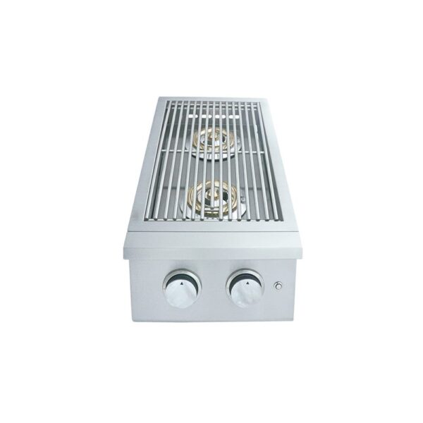 RCS Premier Double Side Burner w/ LED Lights - RJCSSBL - Propane (LP)