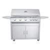 RCS 40" Premier "L" Freestanding Grill - RJC40AL CK w/ Cart & Gas Kit - Propane (LP)