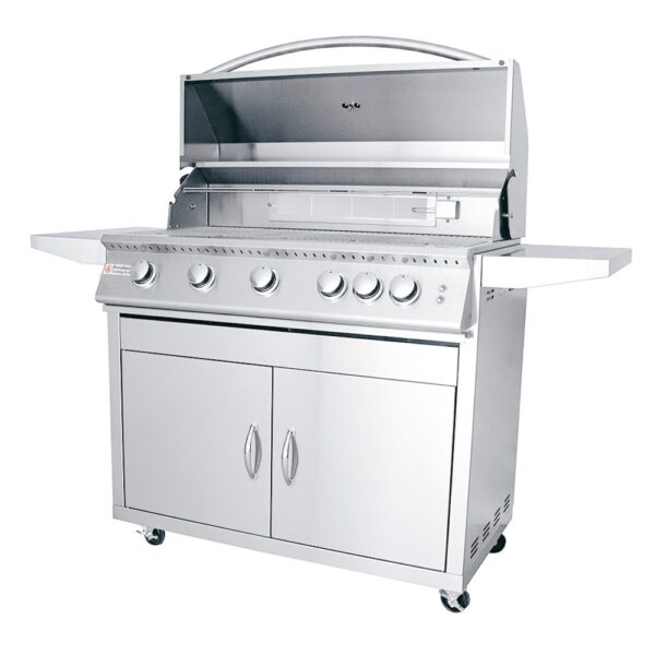 RCS 40" Premier "L" Freestanding Grill - RJC40AL CK w/ Cart & Gas Kit - Propane (LP)