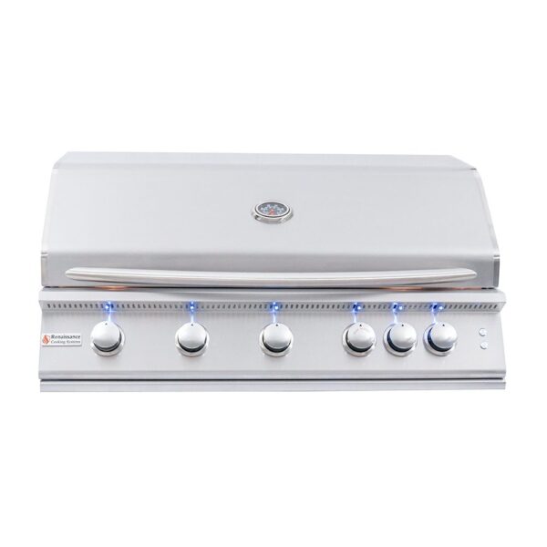 RCS 40" Premier Built-In Grill w/ LED Lights - RJC40AL - Propane (LP)
