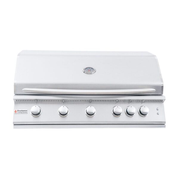 RCS 40" Premier Built-In Grill w/ LED Lights - RJC40AL - Propane (LP)