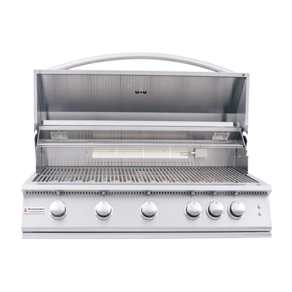 RCS 40" Premier Built-In Grill w/ LED Lights - RJC40AL - Propane (LP)