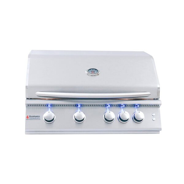 RCS 32" Premier Built-In Grill w/ LED Lights - RJC32AL - Propane (LP)