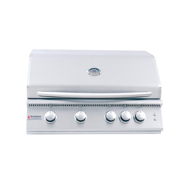 RCS 32" Premier Built-In Grill w/ LED Lights - RJC32AL - Propane (LP)