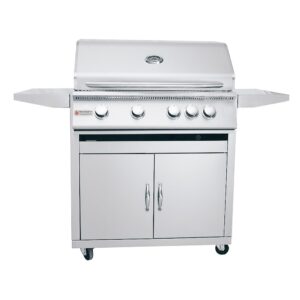RCS 32" Premier Freestanding Grill - RJC32A CK w/ Cart & Gas Kit - Propane (LP)