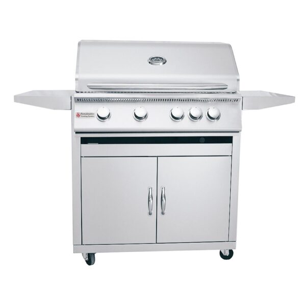 RCS 32" Premier Freestanding Grill - RJC32A CK w/ Cart & Gas Kit - Propane (LP)