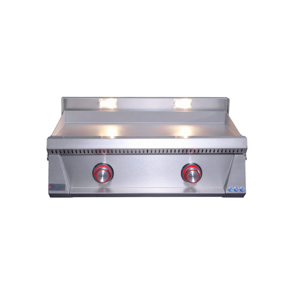 Le Griddle Pro Series 75 gas griddle, available through Sun West Outdoor Kitchens