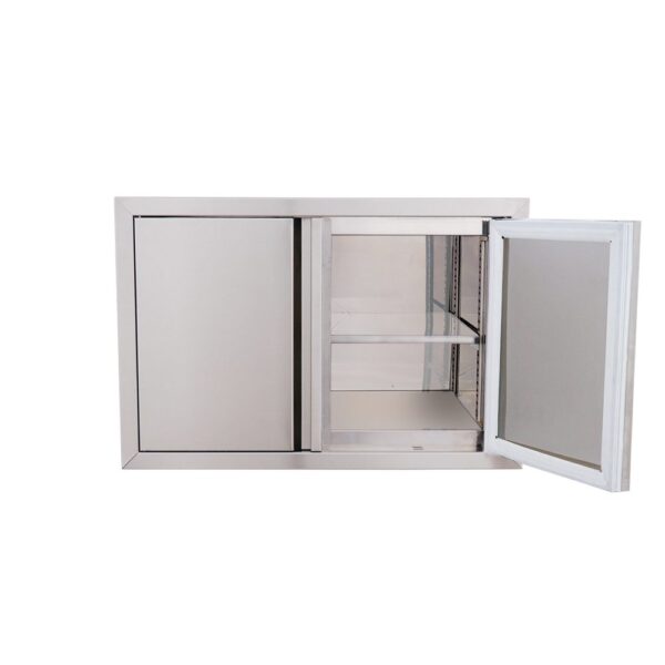 RCS Double Door with Pantry Shelves - Fully Enclosed - VDP1