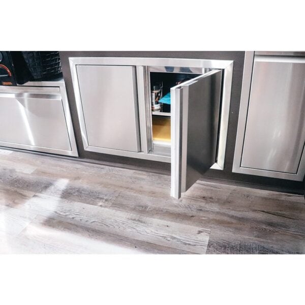 RCS Double Door with Pantry Shelves - Fully Enclosed - VDP1