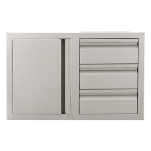 RCS Triple Drawers w/ Single Door - VDC2SC