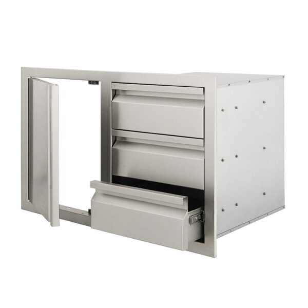 RCS Triple Drawers w/ Single Door - VDC2SC