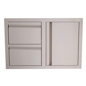RCS Double Drawers w/ Single Door - VDC1SC